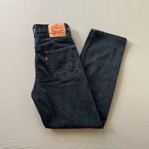 Levi's Men's Straight Jeans - Black